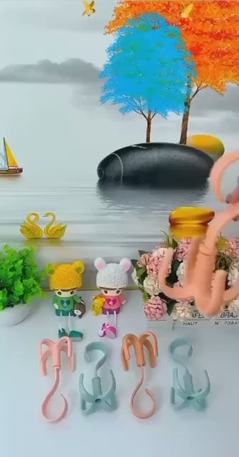 360 Rotating Multipurpose Hook Hanger (5 Pc)